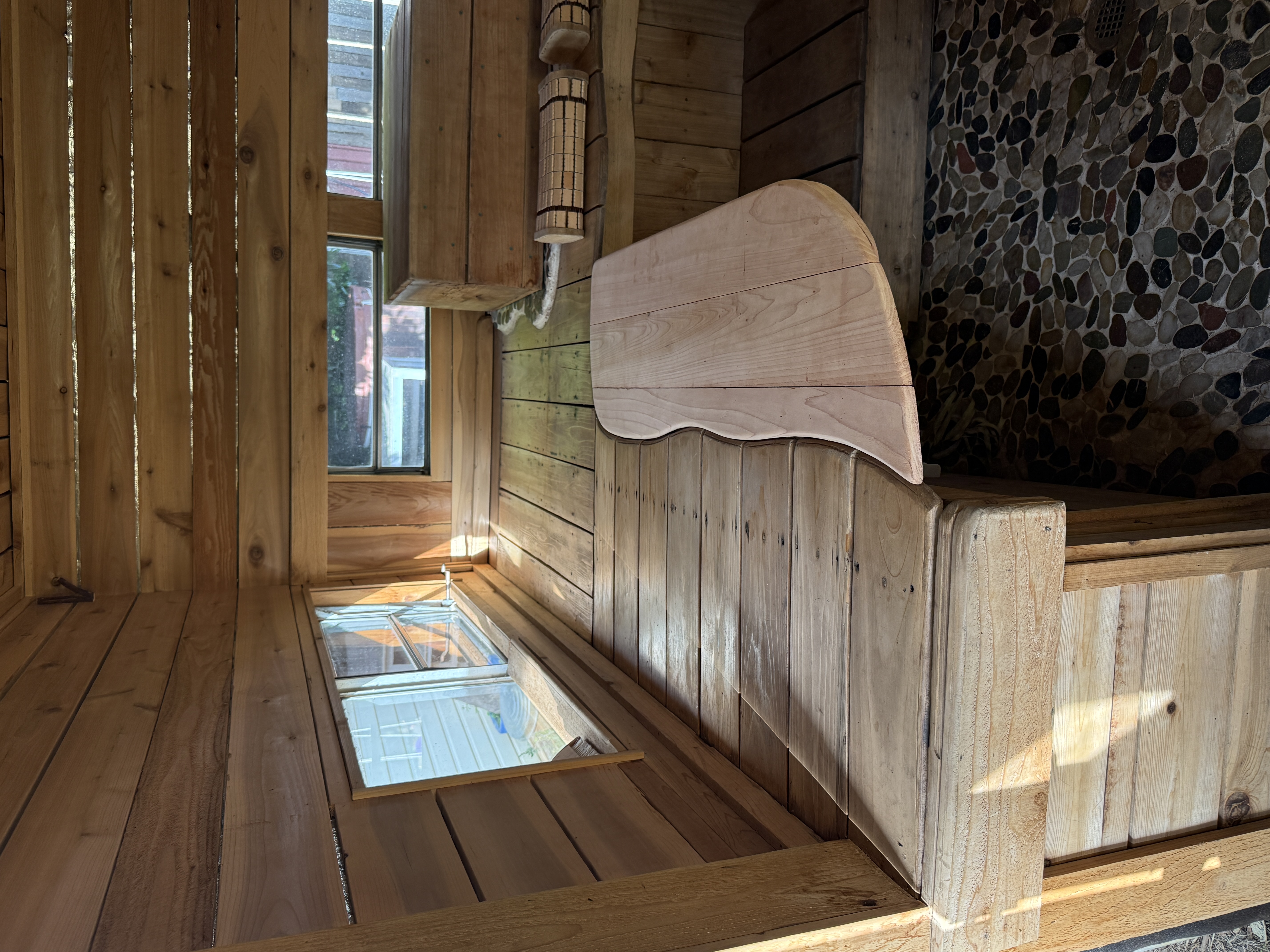 Interior with sunlight